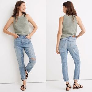 Madewell Petite High-Rise Slim Boyjean Elkhart